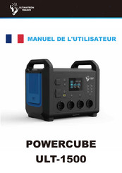 ULTIMATRON FRANCE POWERCUBE ULT-1500 Manuel De L'utilisateur