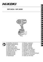 HIKOKI WR 36DA Mode D'emploi