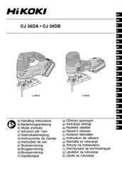 HIKOKI CJ 36DB Mode D'emploi