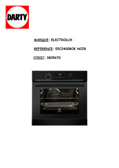 Electrolux EEC2400BOK Notice D'utilisation