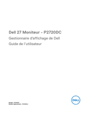 Dell P2720DC Guide De L'utilisateur