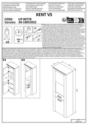 Forma Ideale KENT VS Instructions D'assemblage