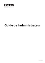 Epson WORKFORCE PRO WF-8510DWF Guide De L'administrateur