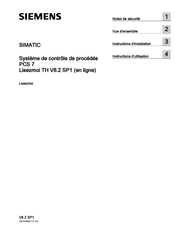 Siemens SIMATIC Lisezmoi TH V8.2 SP1 Manuel D'utilisation