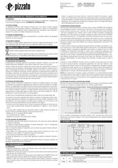 pizzato CS MF201 Serie Manuel D'instructions