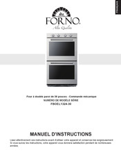 Forno FBOEL1324-30 Série Manuel D'utilisation