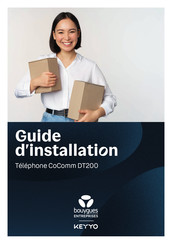 Keyyo CoComm DT200 Guide D'installation