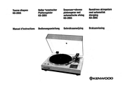 Kenwood KD-2055 Manuel D'instructions