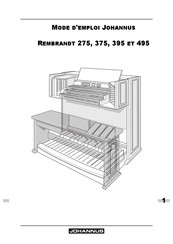 Johannus REMBRANDT 395 Mode D'emploi