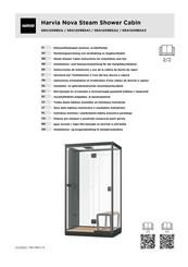 Harvia SRA1209BXA2 Instructions D'installation Et D'utilisation