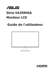 Asus VA259HGA Serie Guide De L'utilisateur