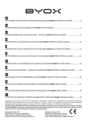 byox LB1803 Instructions D'utilisation