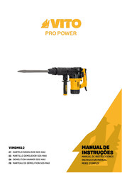 VITO PRO POWER VIMDM612 Mode D'emploi