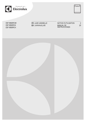 Electrolux ESF 6630ROX Notice D'utilisation