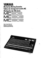 Yamaha MC1202 Manuel D'utilisation