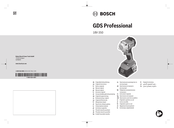 Bosch GDS 18V-350 Professional Notice Originale