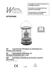 Warmtech WTPAP9000 Traduction Des Instructions D'origine