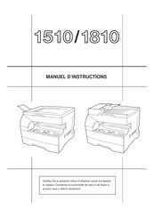 Kyocera ENERGY STAR 1510 Manuel D'instructions