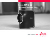 Leica Geosystems Lino L2 Manuel D'utilisation