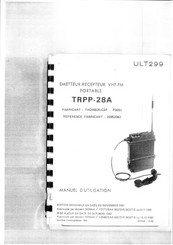 THOMSON TRPP-28A Manuel D'utilisation