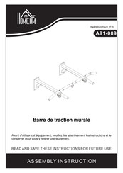 Homcom A91-089 Instructions De Montage