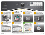 Whirlpool HybridCare WED7990FW Guide De Démarrage Rapide