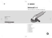 Bosch UniversalGrind 750-115 Notice Originale