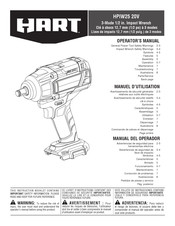 Hart HPIW25 Manuel D'utilisation