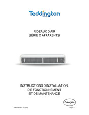 Teddington C1500E Instructions D'installation, De Fonctionnement Et De Maintenance