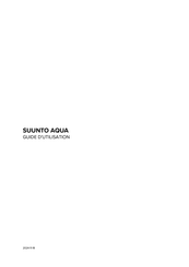 Suunto AQUA Guide D'utilisation