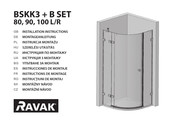 RAVAK BSKK3 80 L Instructions De Montage