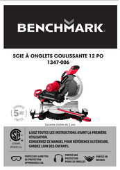 Benchmark 1347-006 Mode D'emploi