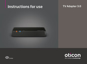 oticon TV Adapter 3.0 Mode D'emploi