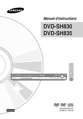 Samsung DVD-SH830 Manuel D'instructions