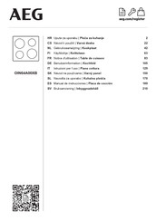 AEG OIN64A00XB Notice D'utilisation