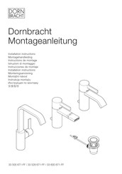 Dornbracht 33 600 671-FF Instructions De Montage