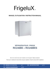 Frigelux RCU48BES Manuel D'utilisation