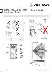 Aritech DD1012PI-N Fiche D'installation