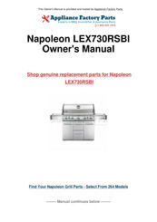 Napoleon LEX 730 Mode D'emploi