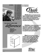 Bush Business Furniture WC57453SU Instructions De Montage