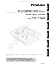 Panasonic AW-RP50E Mode D'emploi