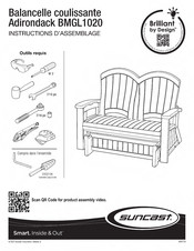 Suncast Brilliant by Design BMGL1020 Instructions D'assemblage