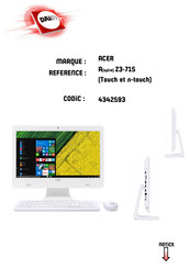 Acer Aspire Z3-715 Manuel D'utilisation