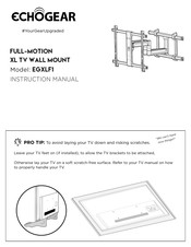 Echogear EGXLF1 Manuel D'instruction