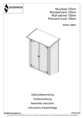 Gouderak 460041 Instructions D'assemblage