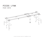 GRYD PIEDS LYNK Instructions De Montage