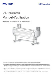 ValueJet MUTON VJ-1948WX Manuel D'utilisation