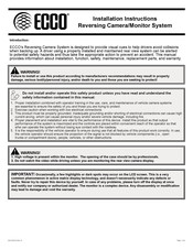 Ecco EC2015-C Instructions D'installation