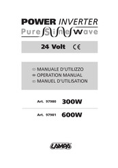 Lampa 97980 Manuel D'utilisation