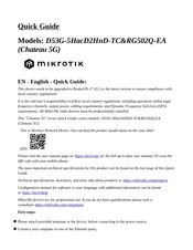 MikroTik Chateau 5G Guide Rapide